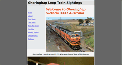 Desktop Screenshot of ghaploop.railpage.org.au