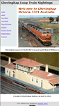 Mobile Screenshot of ghaploop.railpage.org.au